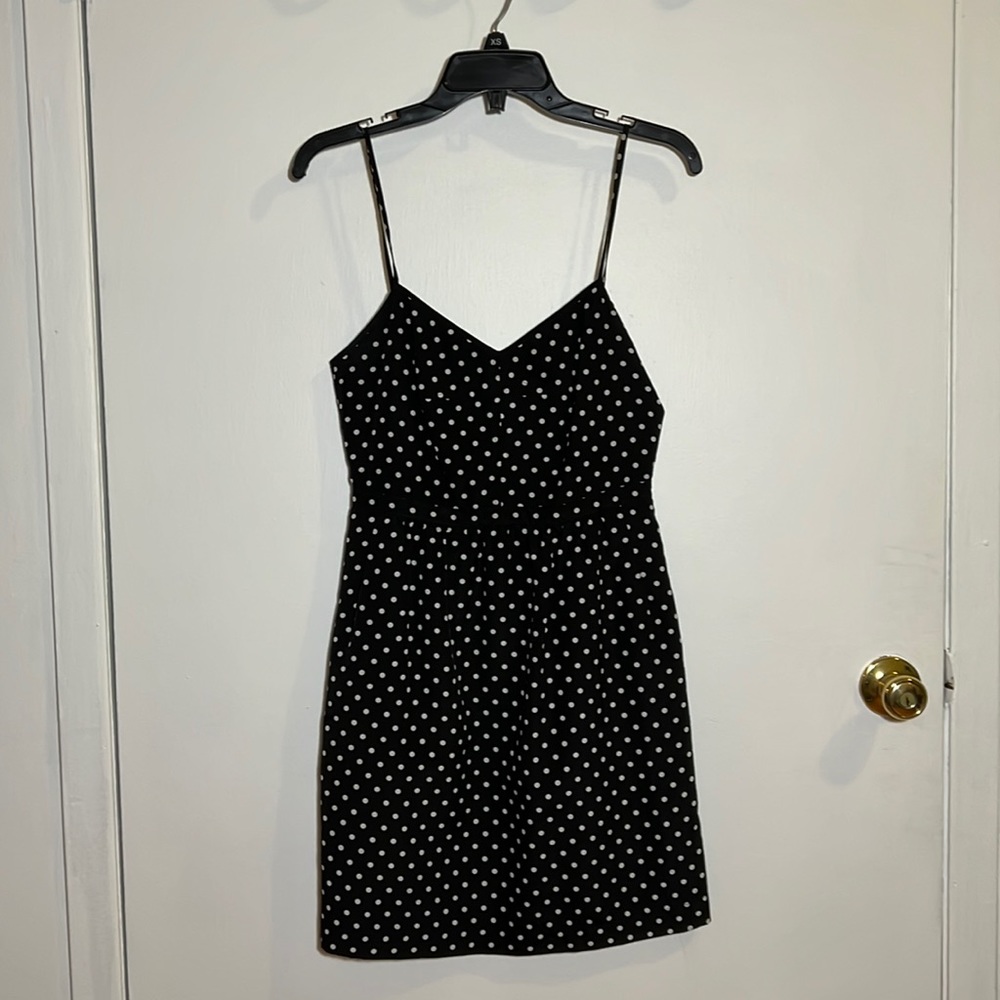 J. Crew Factory Polka Dot Mini Dress
